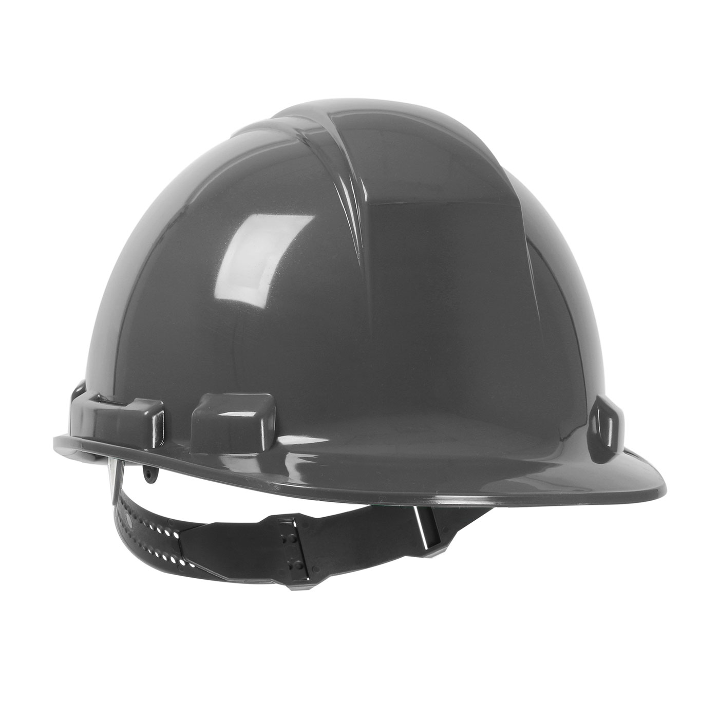 280-HP241 PIP® Dynamic Whistler™ Cap Style Hard Hat with HDPE Shell, 4-Point Textile Suspension and Pin-Lock Adjustment - Dark Gray